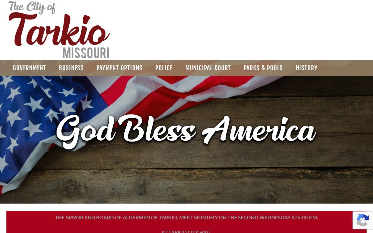 Official City of Tarkio government website